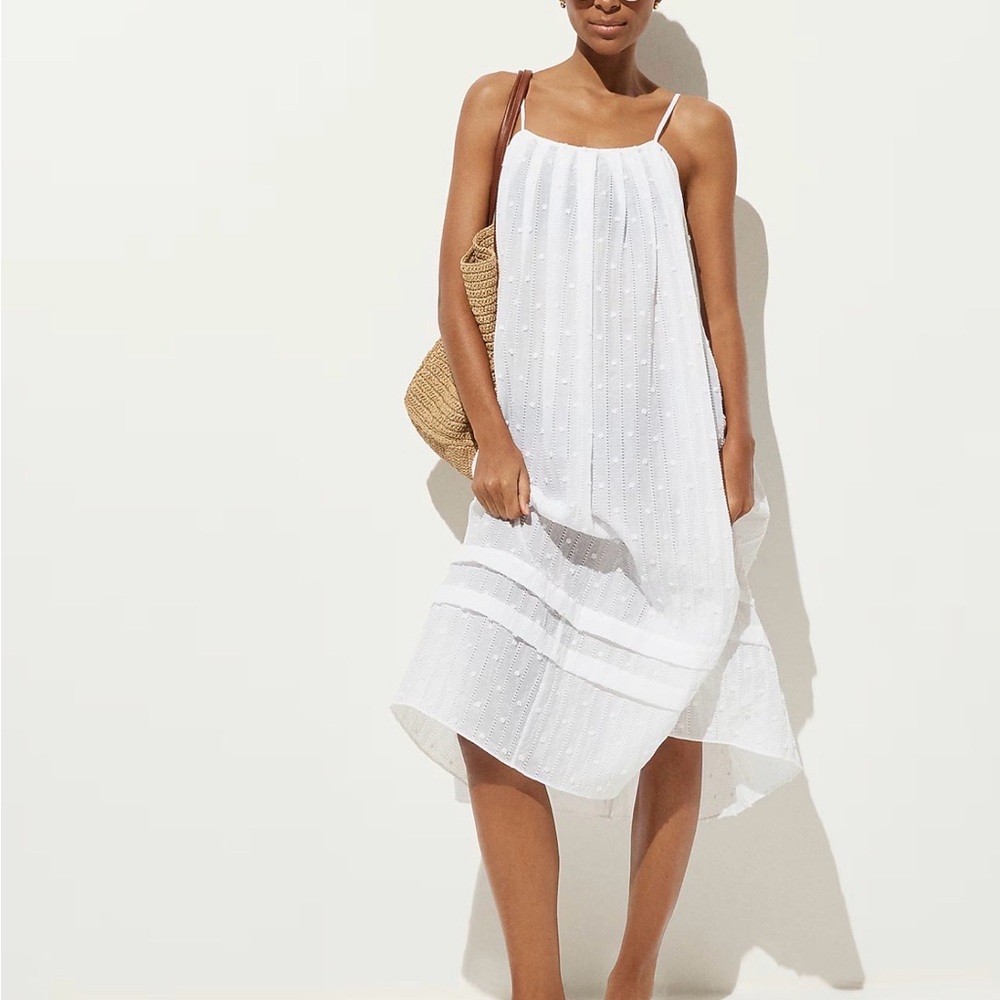 NWT J.Crew Midi Shift Slip Dress - Picture 2 of 7